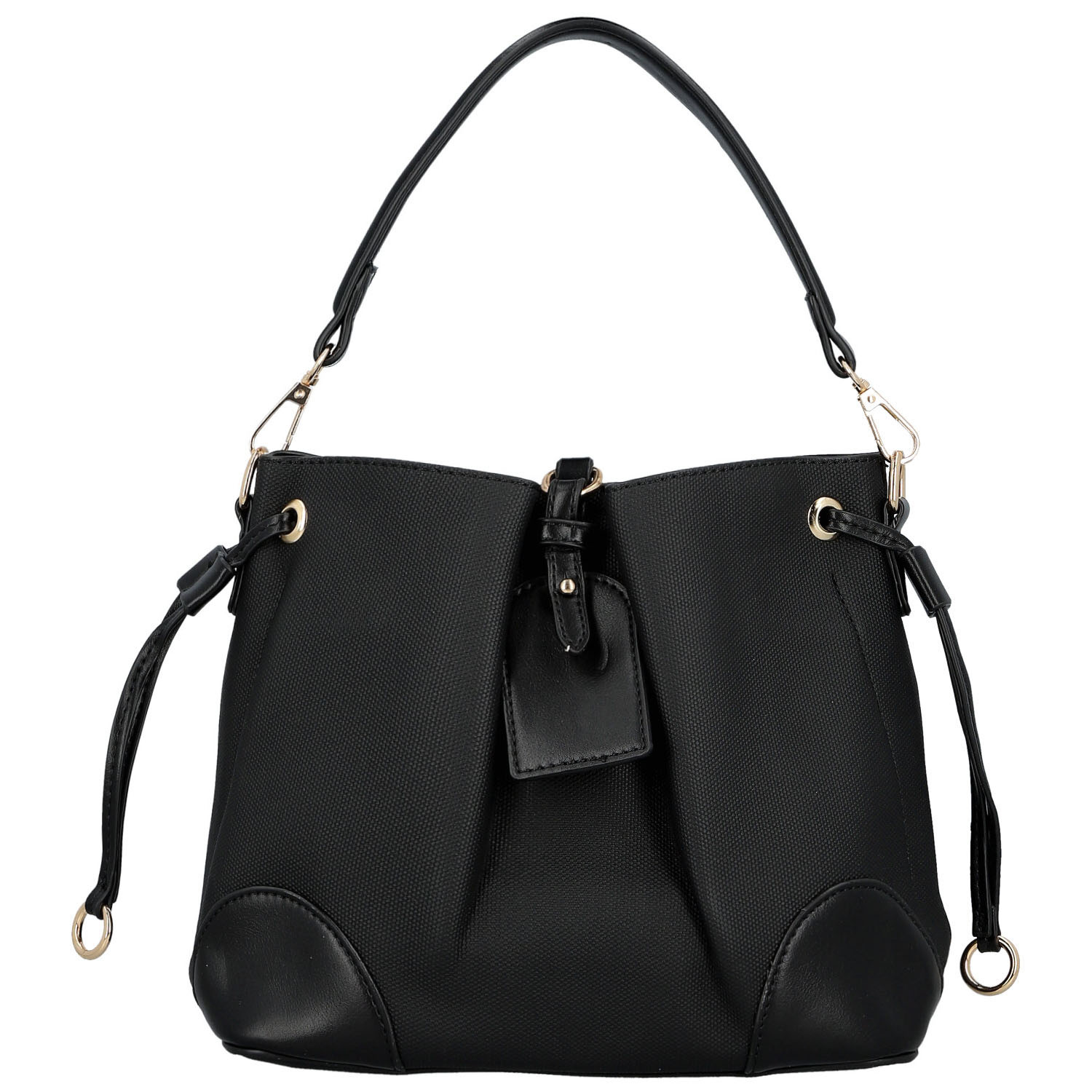 Dámská kabelka na rameno černá - Firenze Lamisia