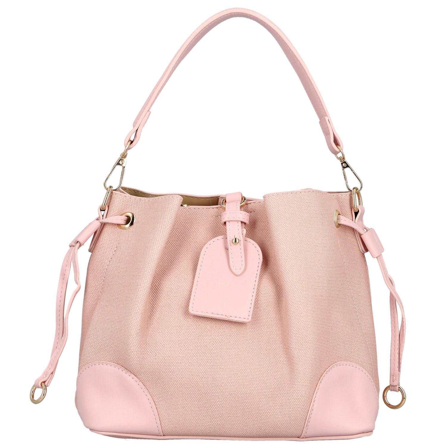 Dámská kabelka na rameno světle růžová - Firenze Lamisia