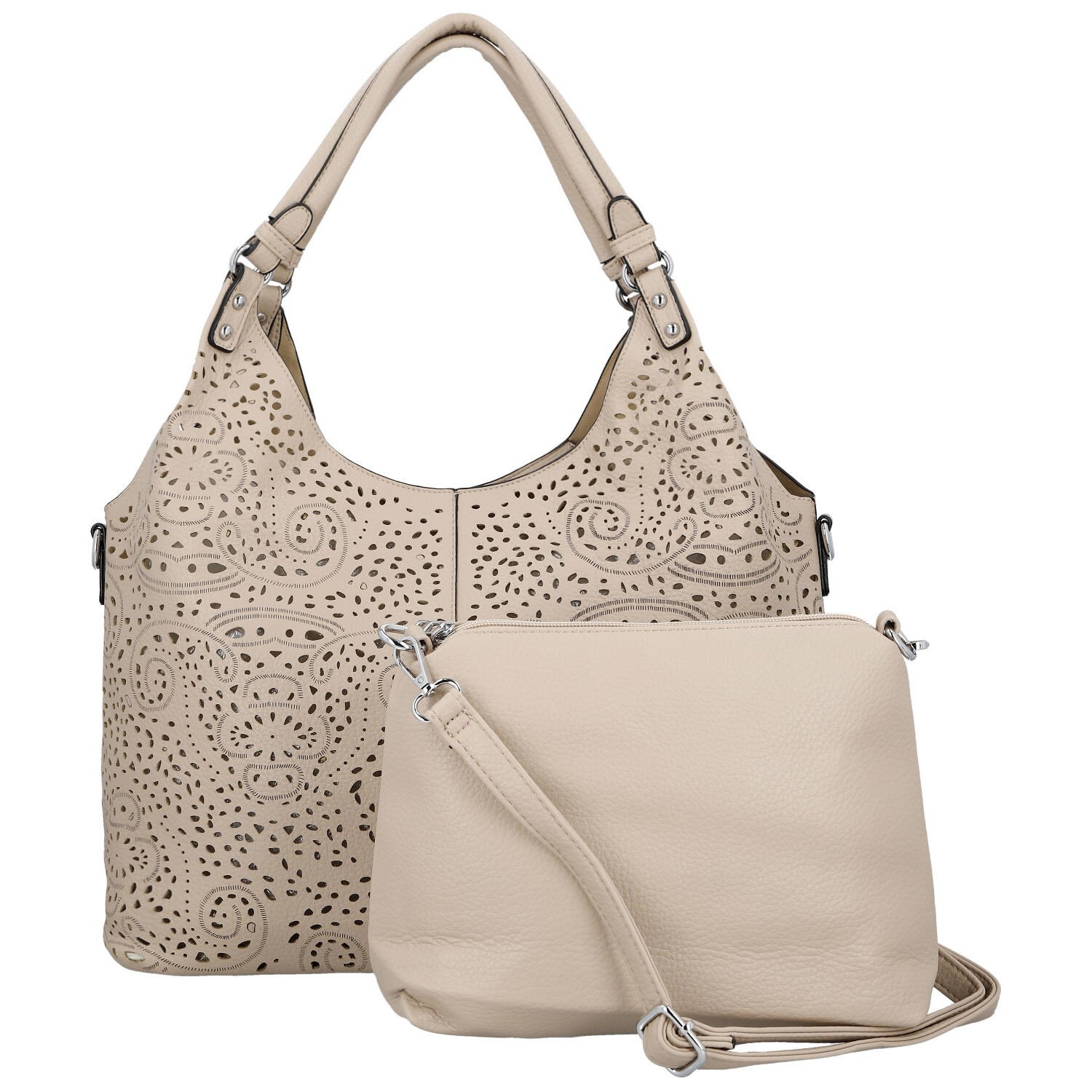 Dámský set kabelek béžový - Firenze Heidi