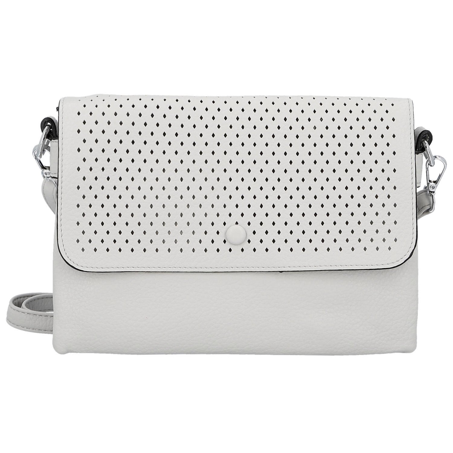 Dámská crossbody kabelka světle šedá - Firenze Julija