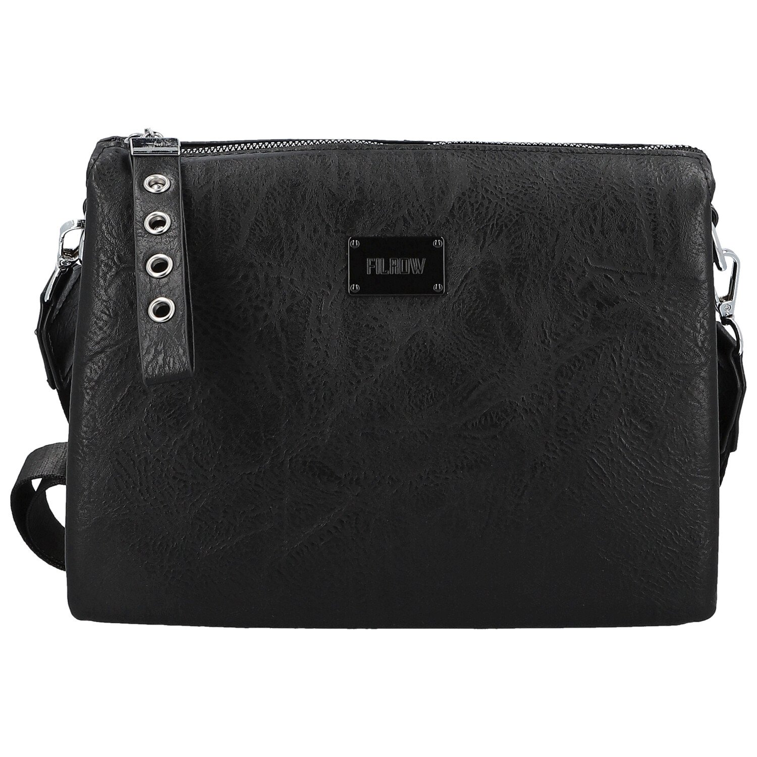 Dámská crossbody kabelka černá - Firenze Wiviena