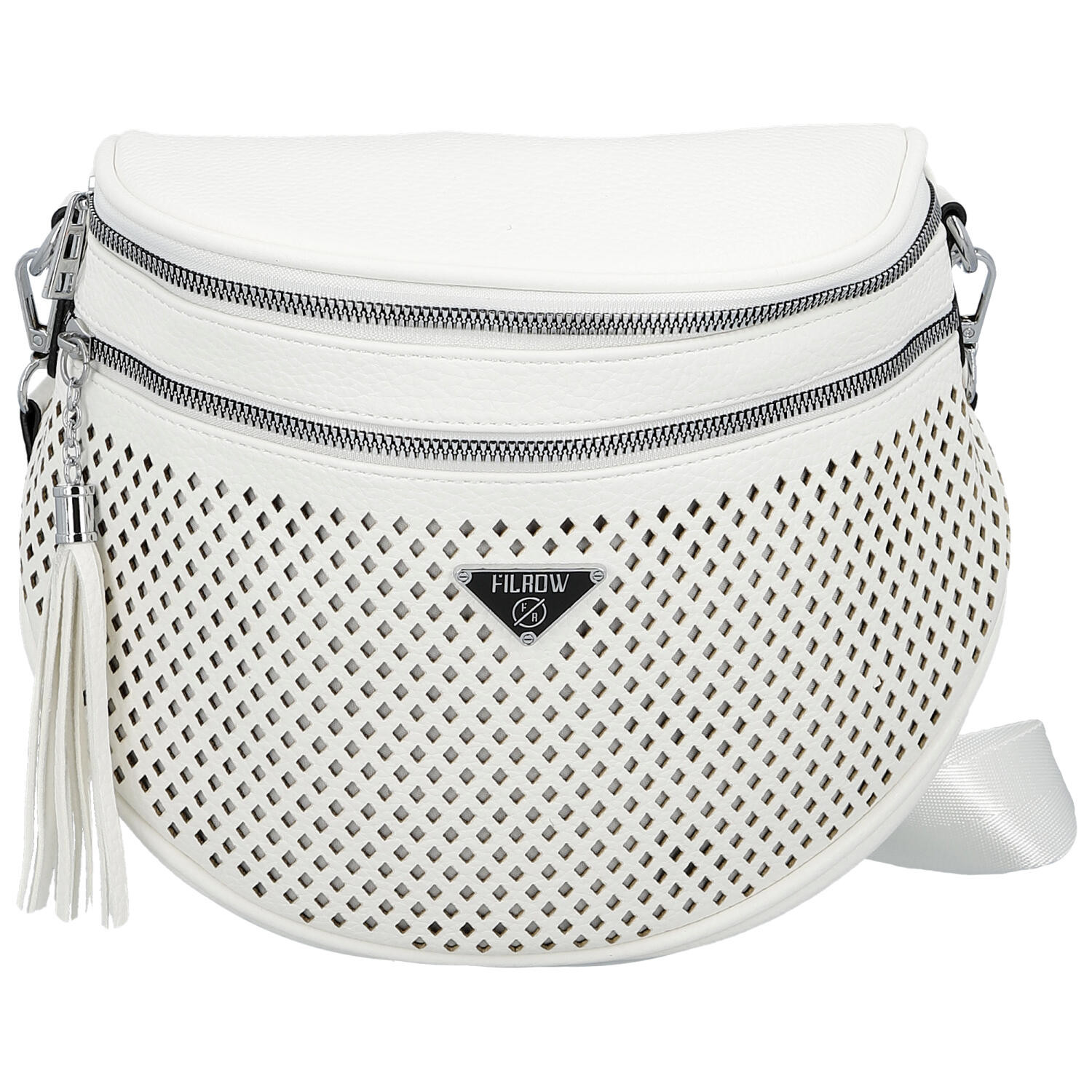 Dámská kabelko/ledvinka bílá - Firenze Valeri