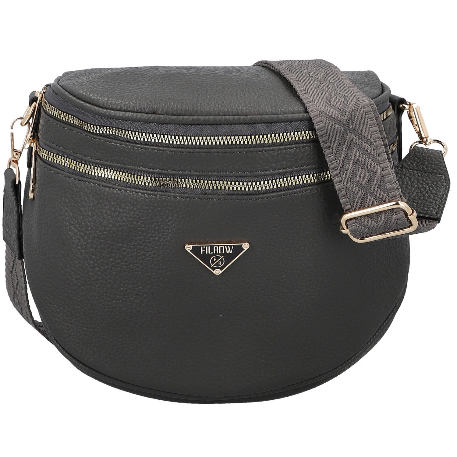 Dámská ledvinko/kabelka tmavě šedá - Firenze Jella