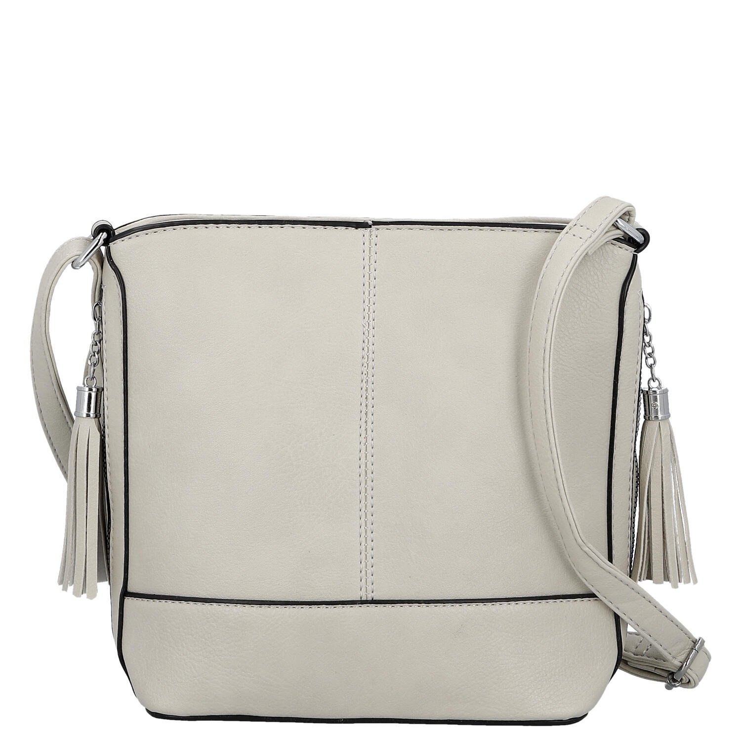 Dámská crossbody kabelka šedá - Firenze Alevin