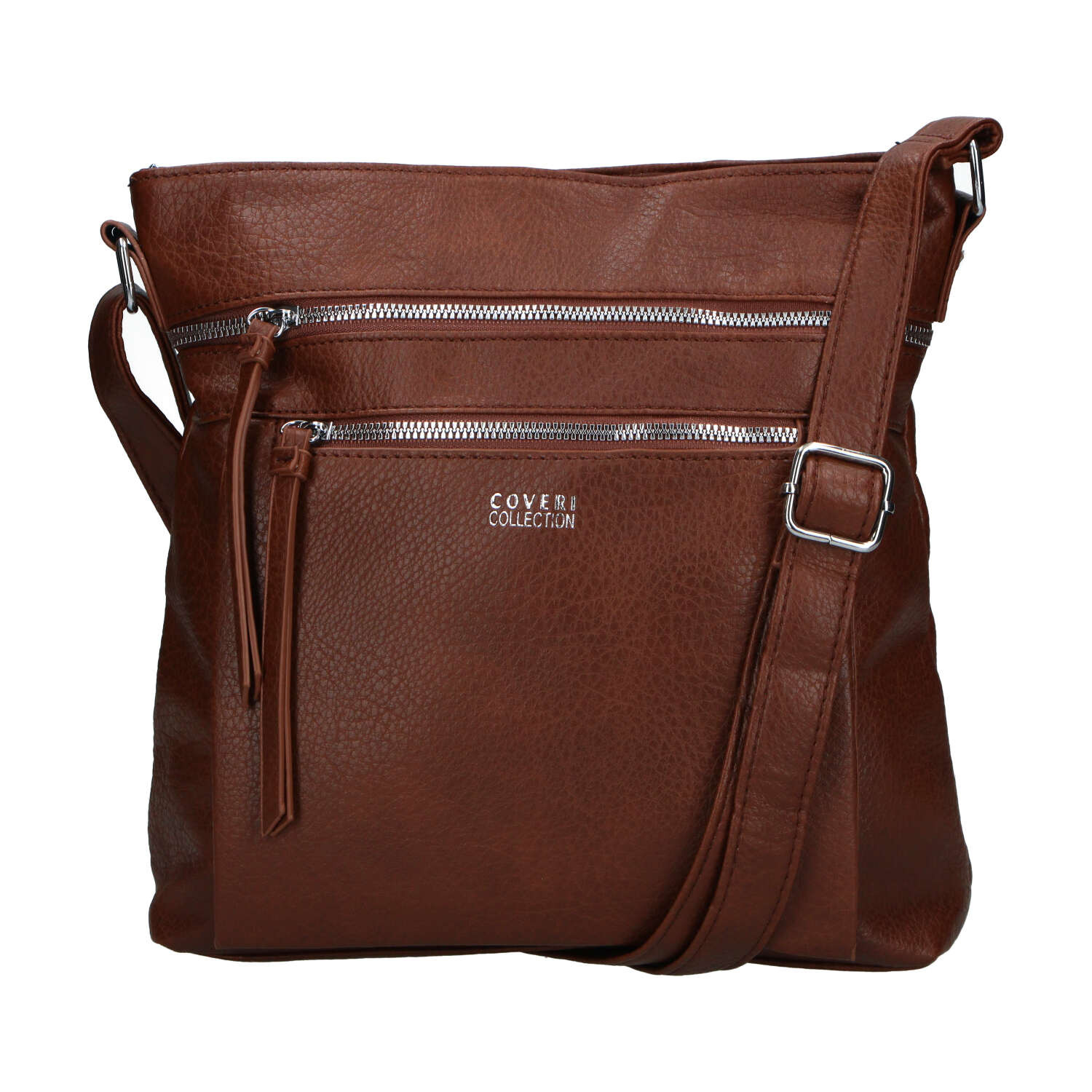 Dámská crossbody kabelka coffee - Coveri Daleina new