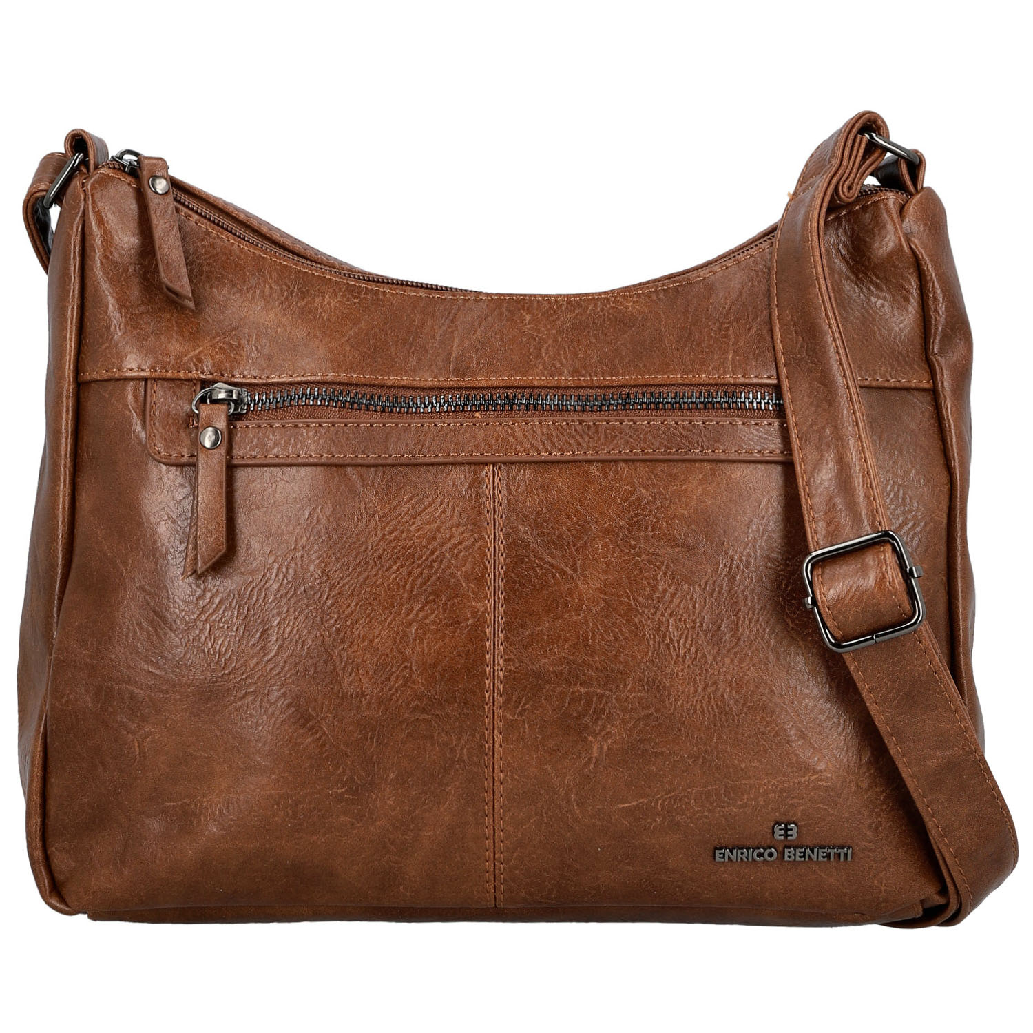 Dámská crossbody kabelka koňaková - Enrico Benetti Jules