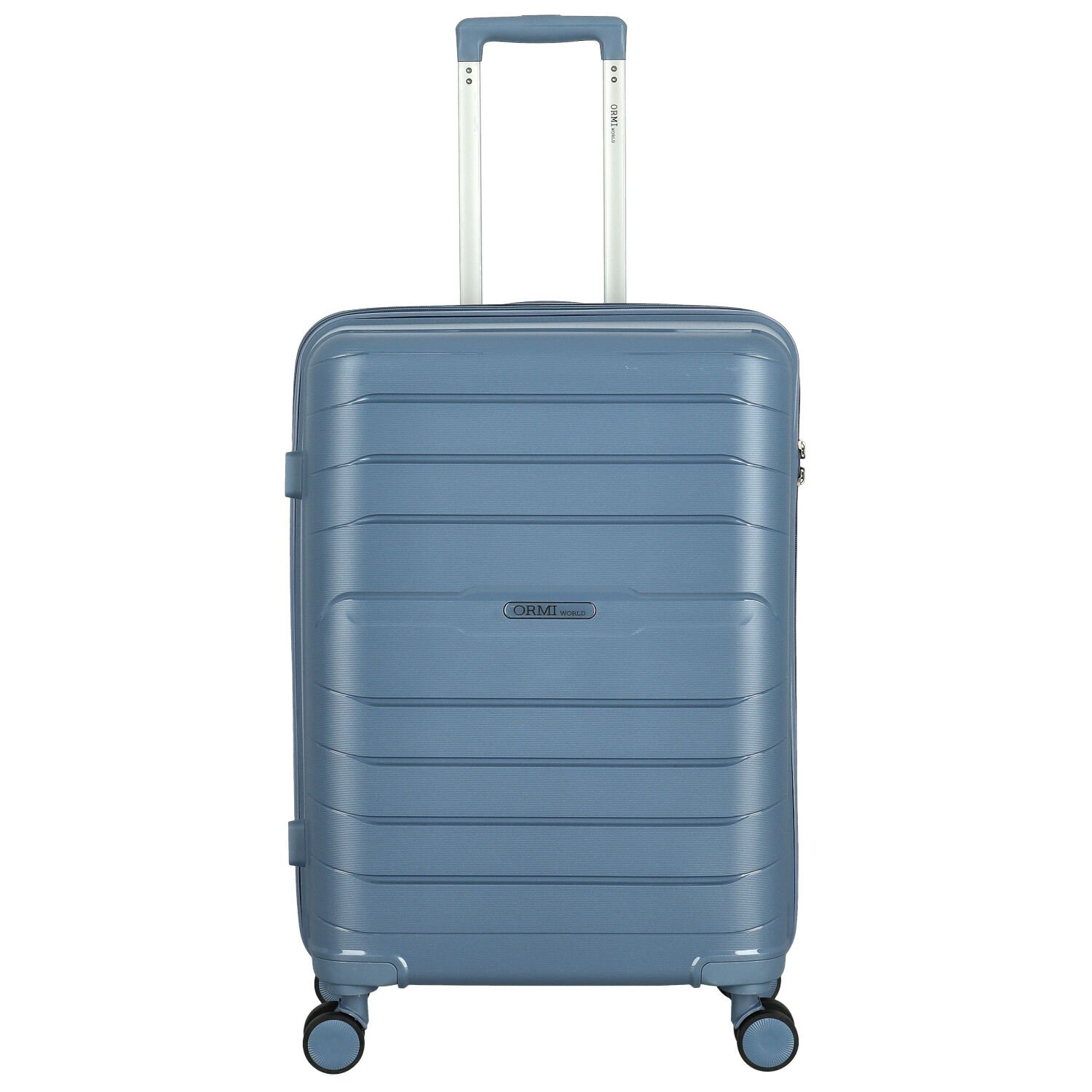 Cestovní plastový kufr světle modrý - Ormi Hiep L