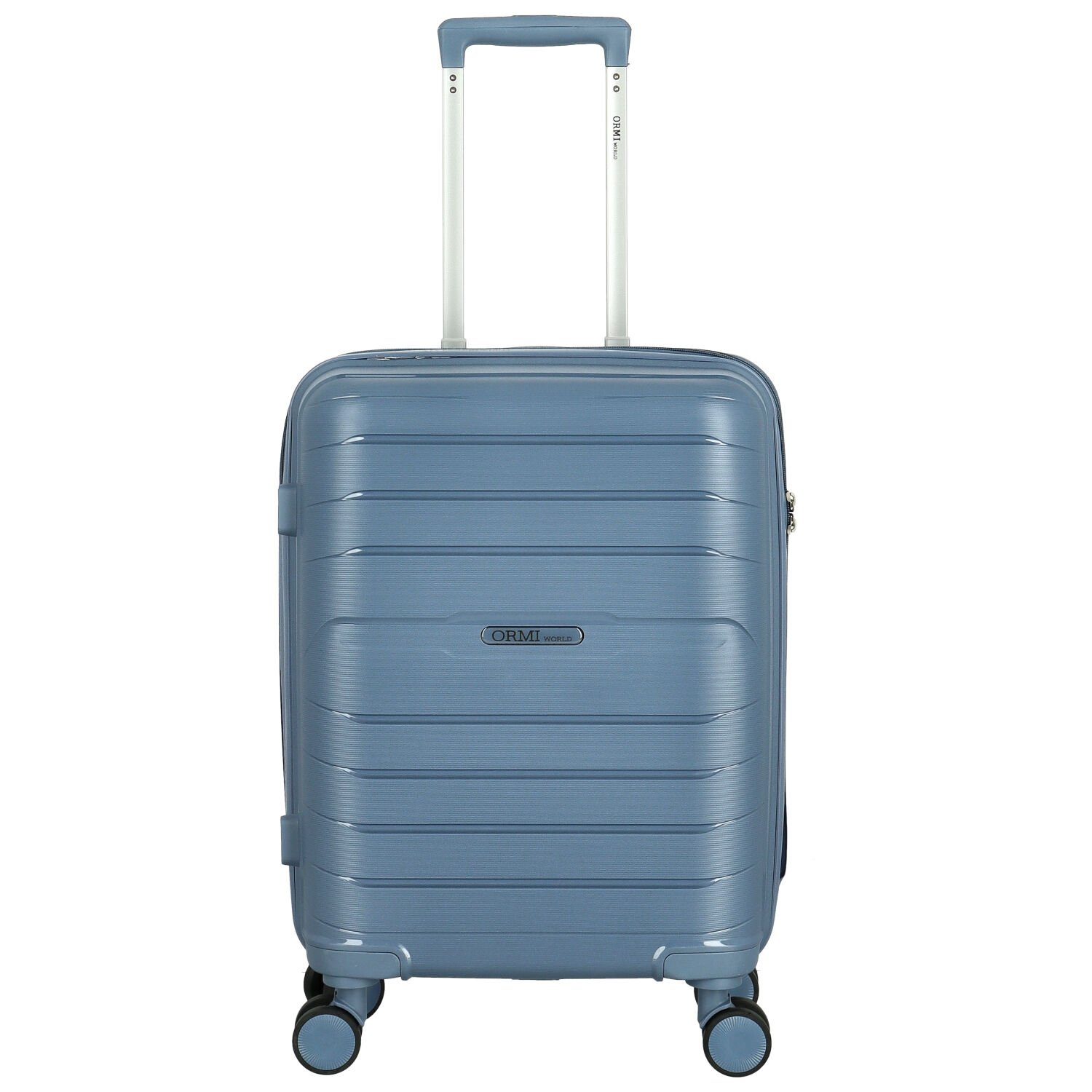 Cestovní plastový kufr světle modrý - Ormi Hiep S