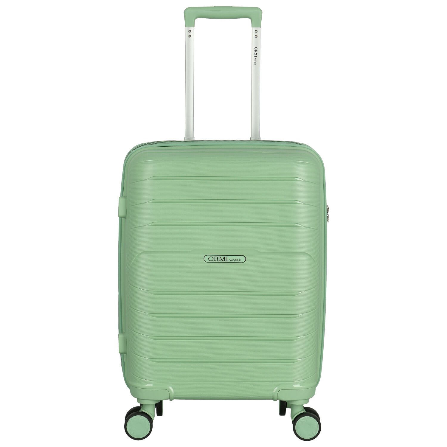 Cestovní plastový kufr světle zelený - Ormi Hiep S