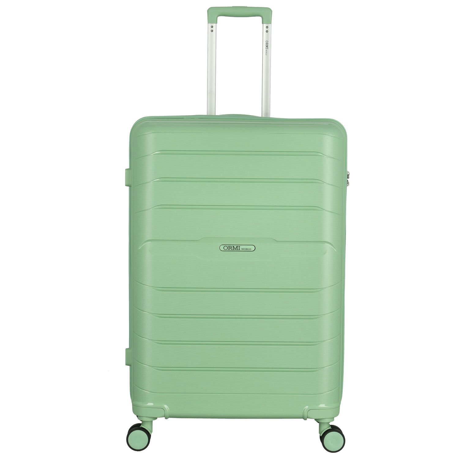Cestovní plastový kufr světle zelený - Ormi Hiep L