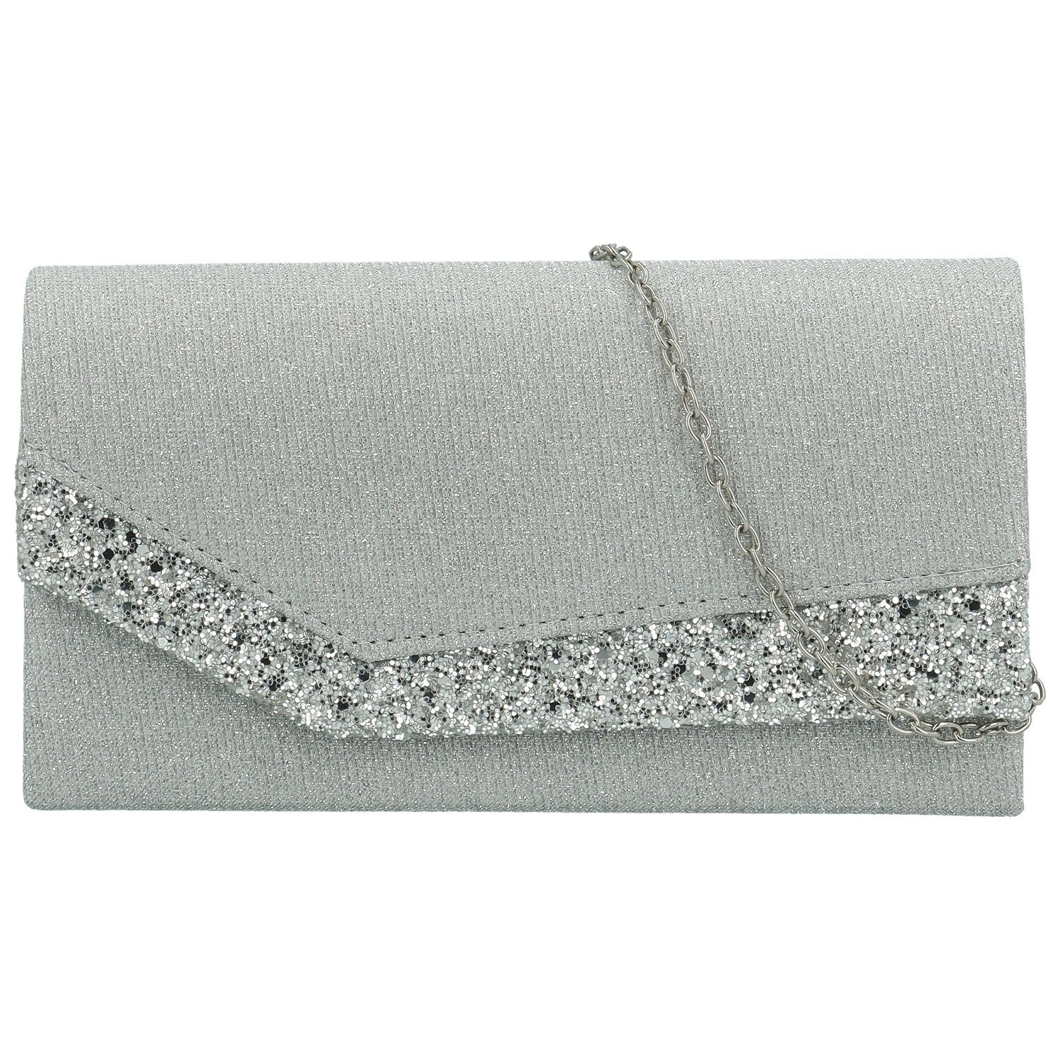 Dámské psaníčko stříbrné - Michelle Moon Korina