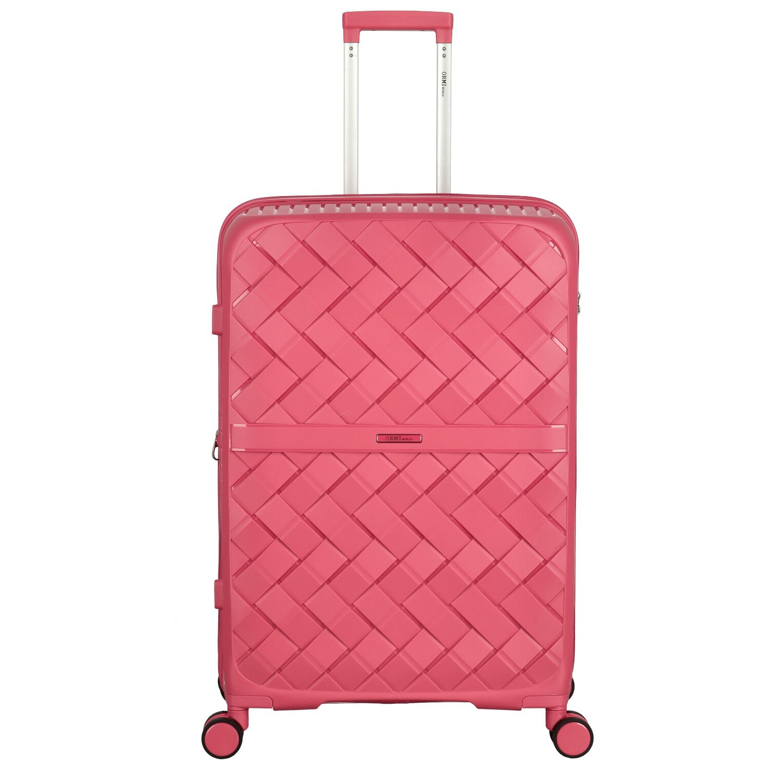 Cestovní plastový kufr růžový - Ormi Ikar M