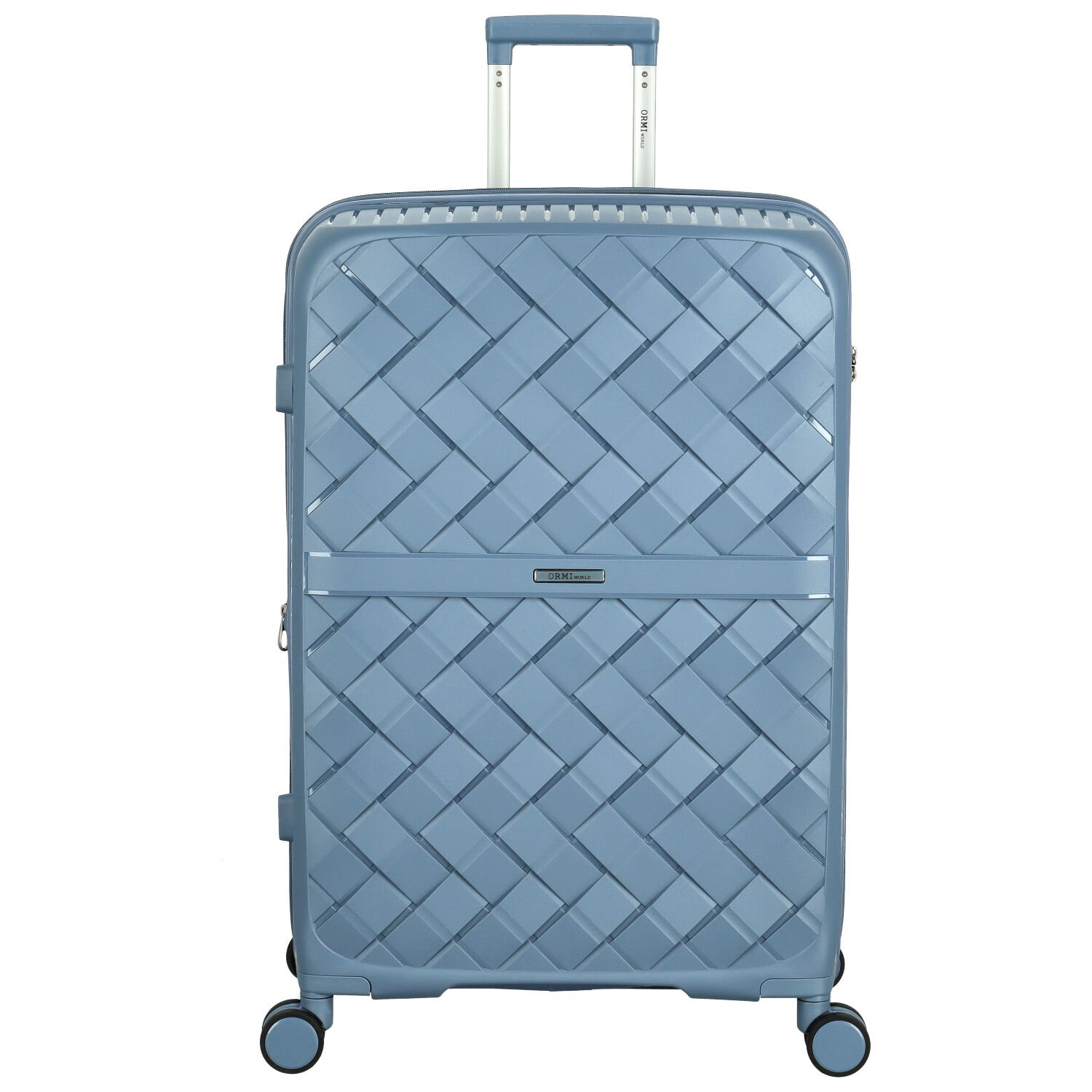 Cestovní plastový kufr džínově modrý - Ormi Ikar L