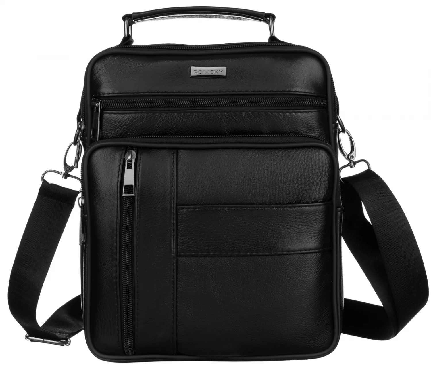 Pánská crossbody taška černá - Rovicky Kendal