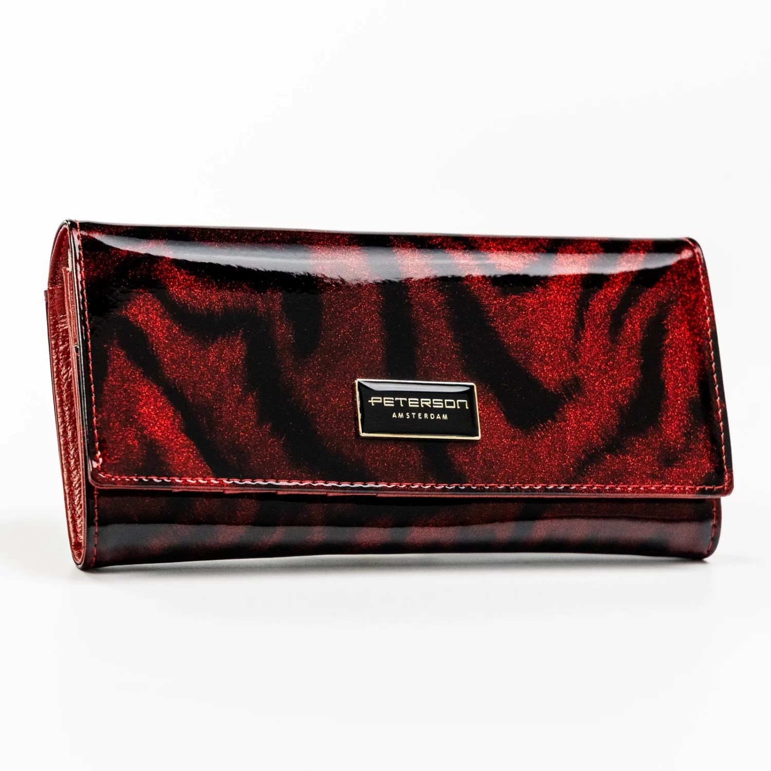 Dámská kožená peněženka červená - Peterson Kiet