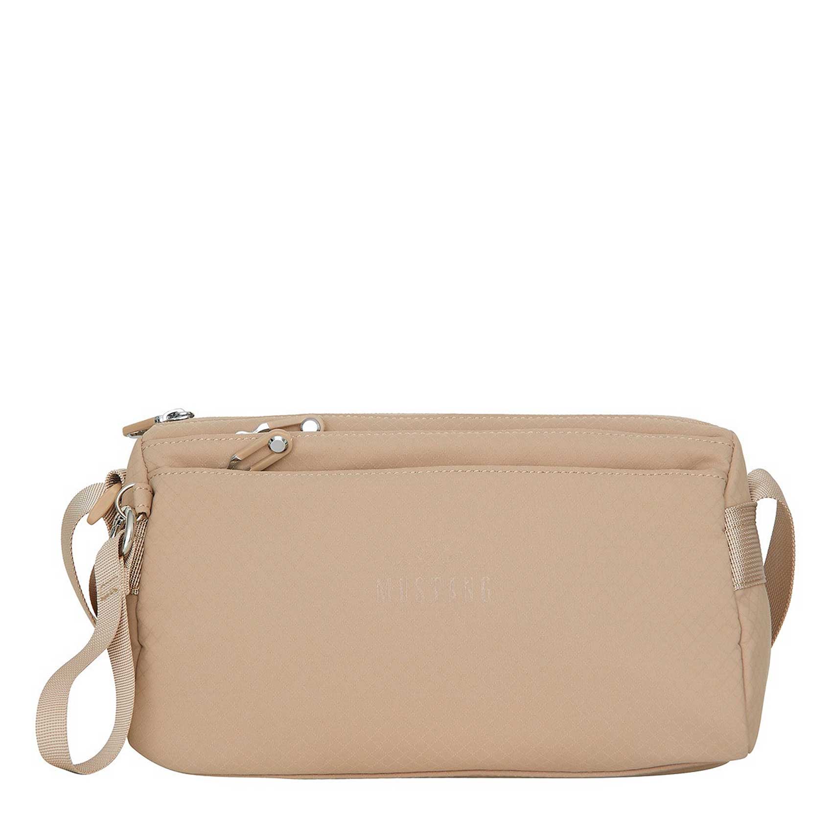Dámská crossbody kabelka tmavě béžová - Mustang Felisha