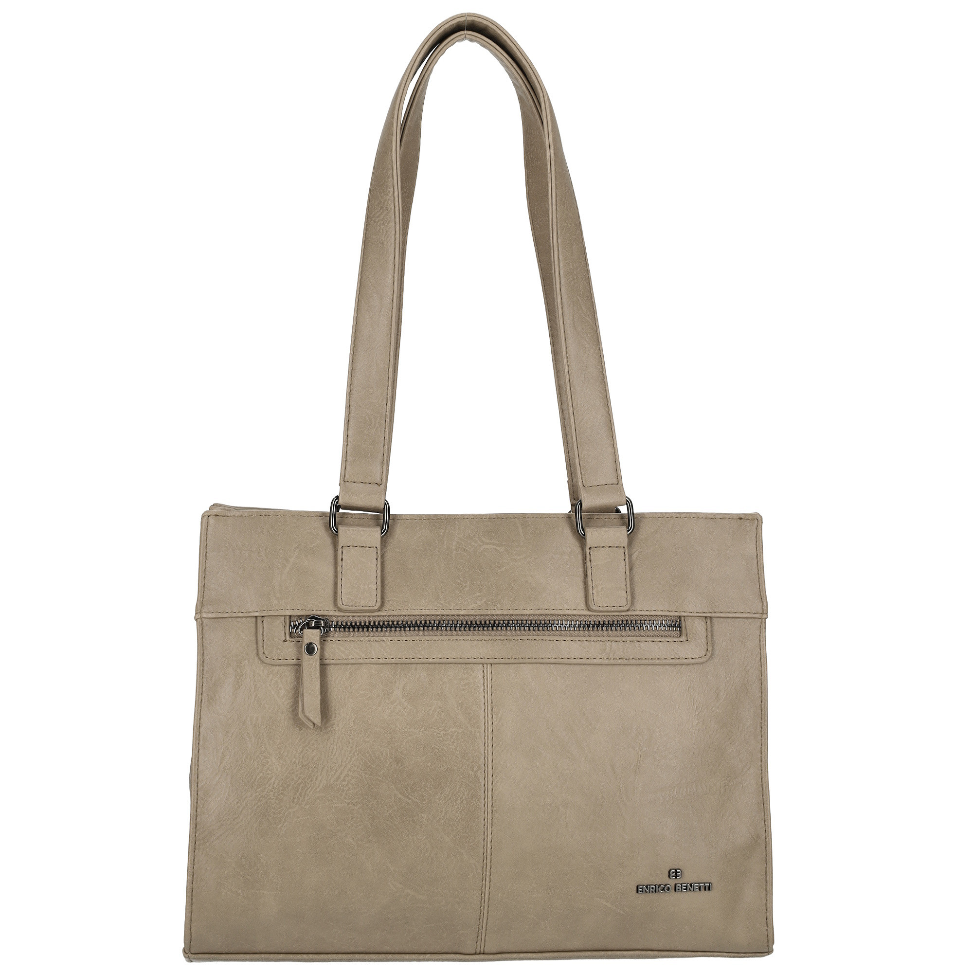 Dámská kabelka přes rameno světlá taupe - Enrico Benetti Mayla