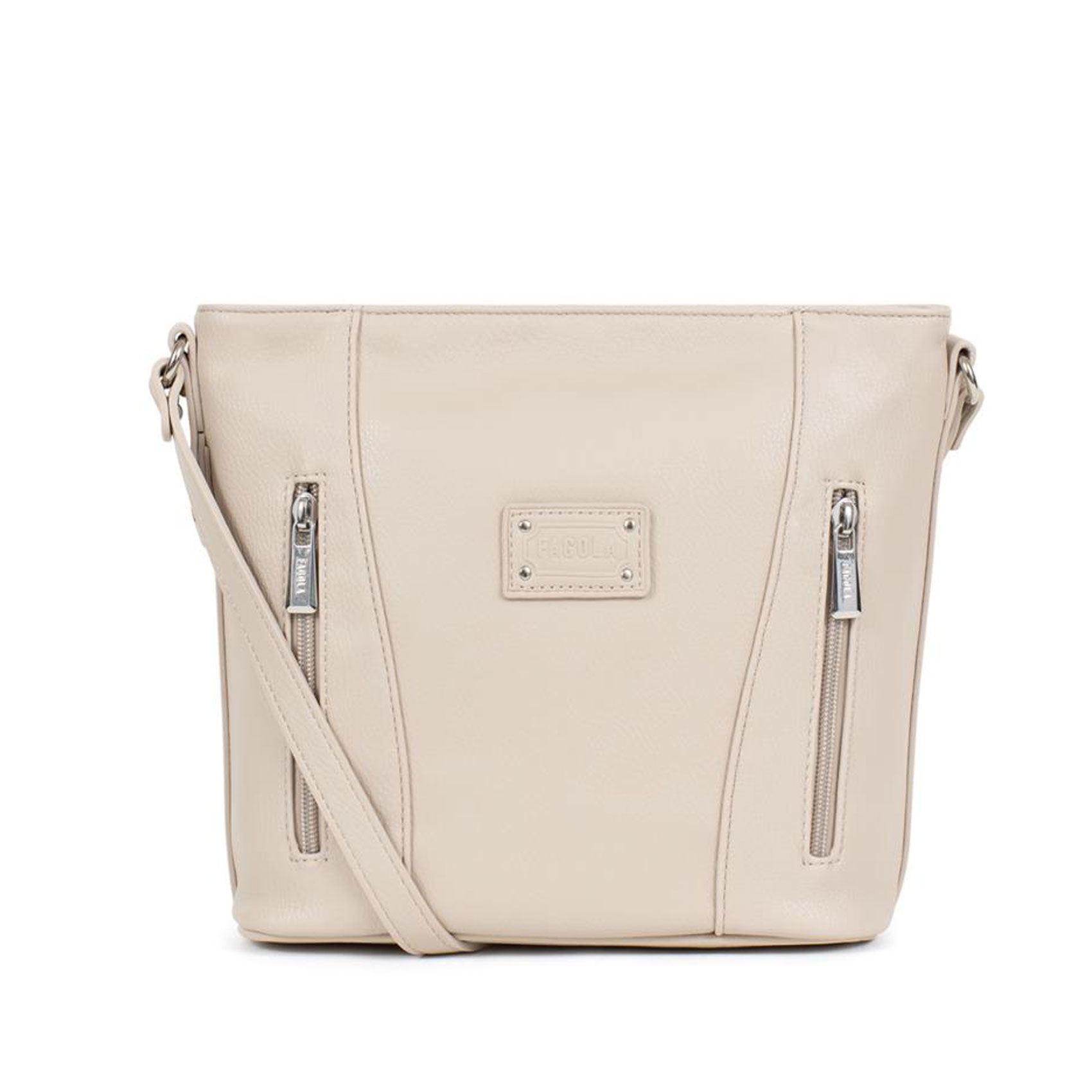 Dámská crossbody kabelka béžová - Fagola Mayla