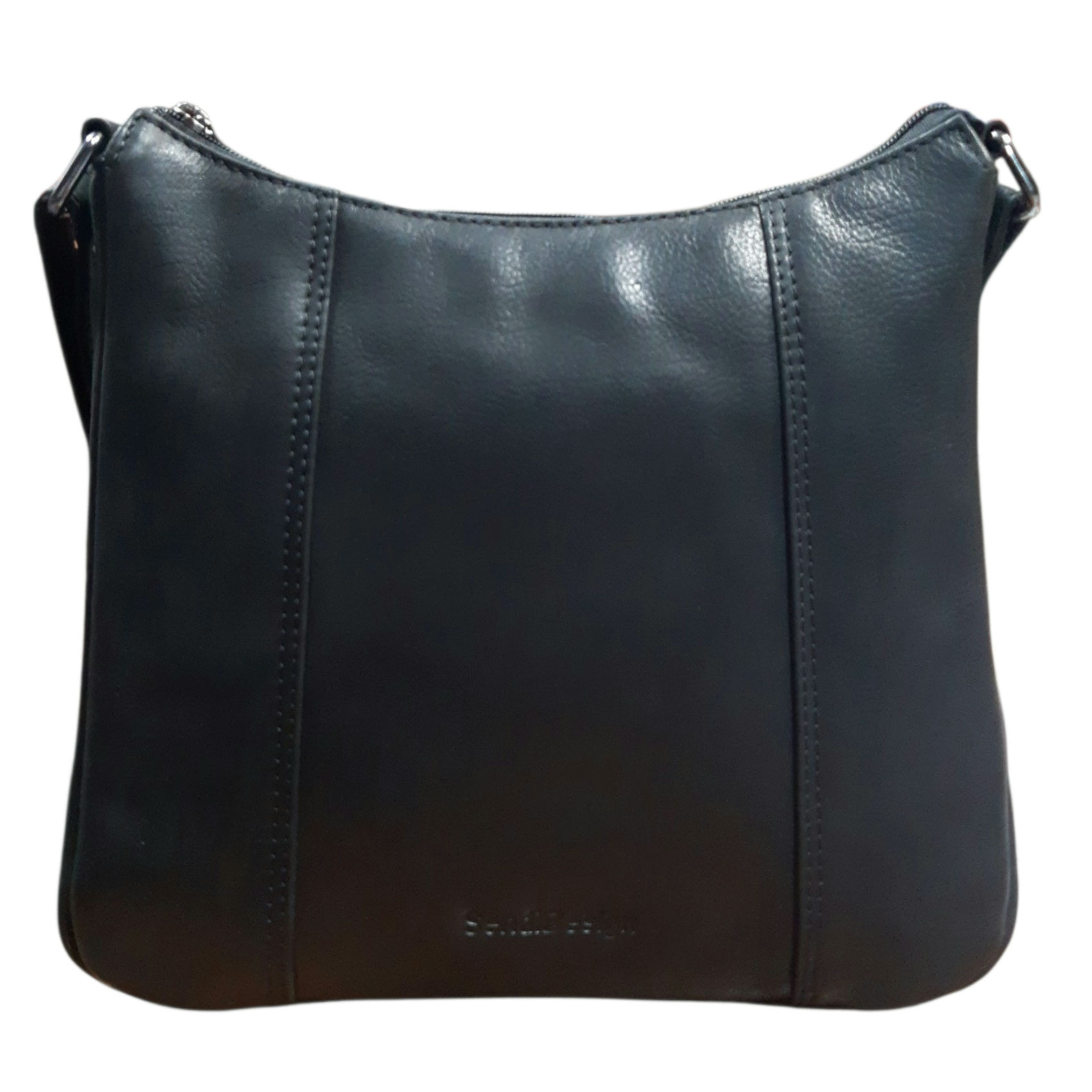 Dámská kožená crossbody kabelka černá - Sendi Design Diana