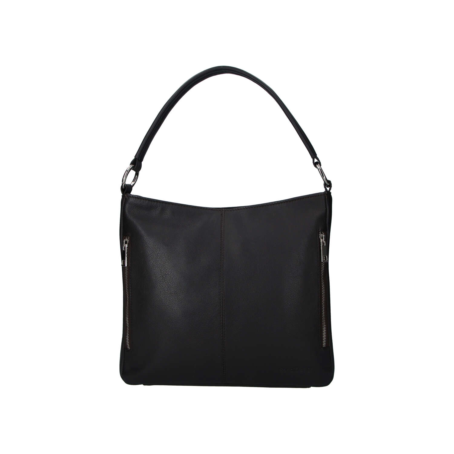 Dámská kožená kabelka přes rameno tmavě hnědá - Sendi Design Clare