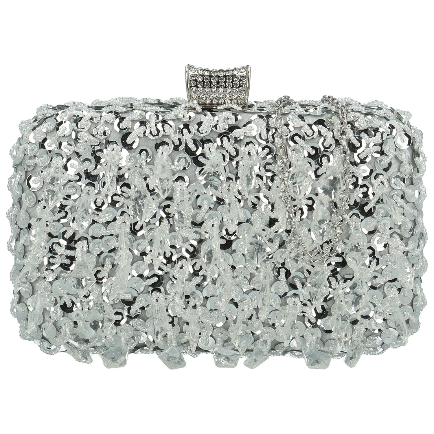 Dámské psaníčko stříbrné - Michelle Moon Ligia