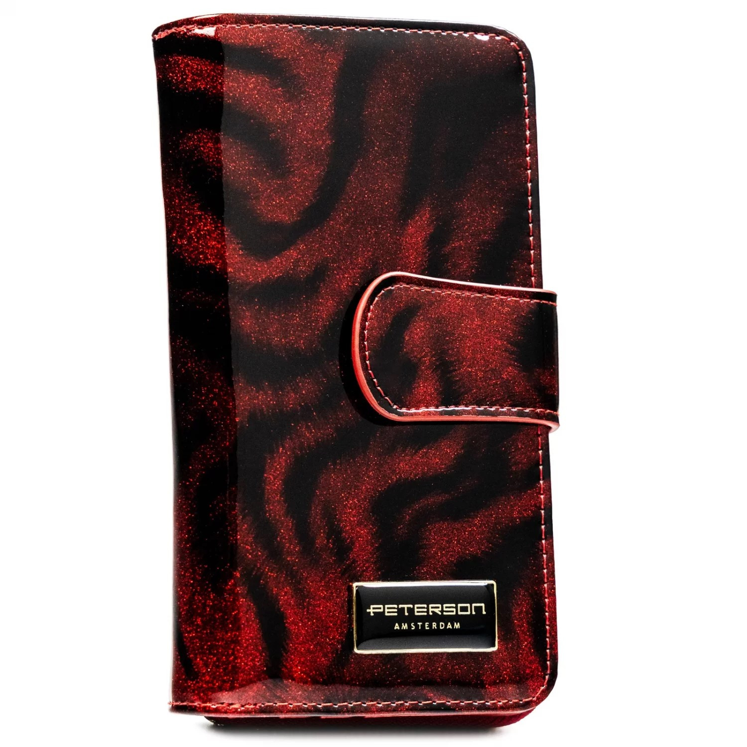 Dámská kožená peněženka červená - Peterson Kornelie