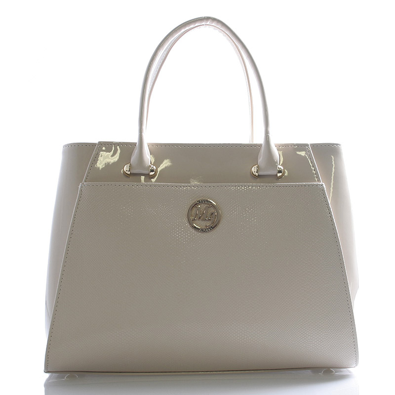 Dámská kabelka béžová lakovaná - Maggio Astrid