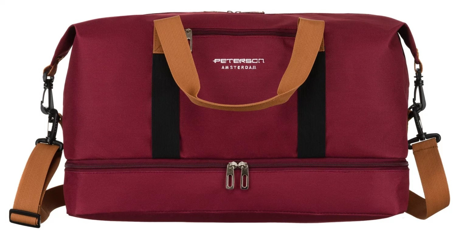 Cestovní taška vínová - Peterson Periklis