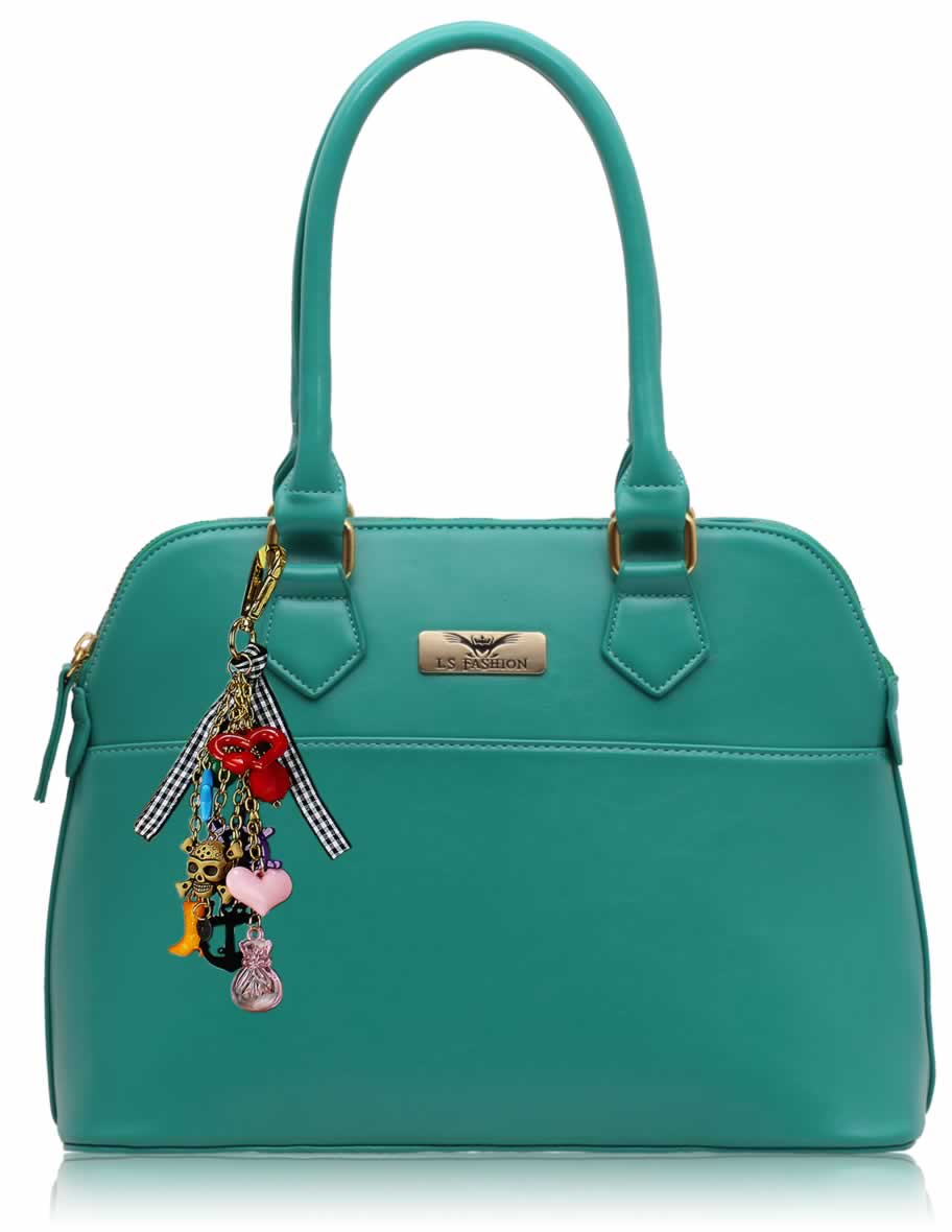 Smaragdová matná kabelka LS Fashion LS6001A