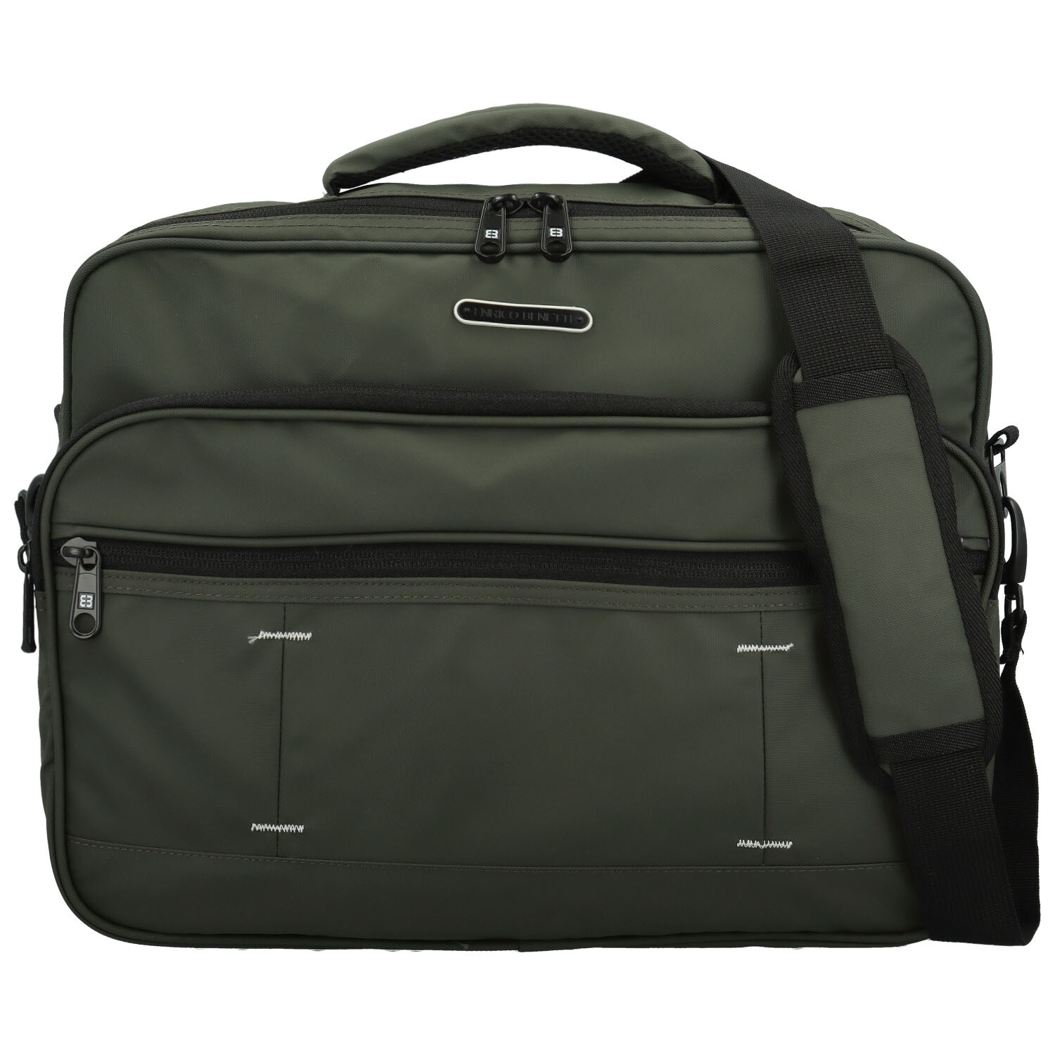 Pánská taška přes rameno zelená - Enrico Benetti Kerim