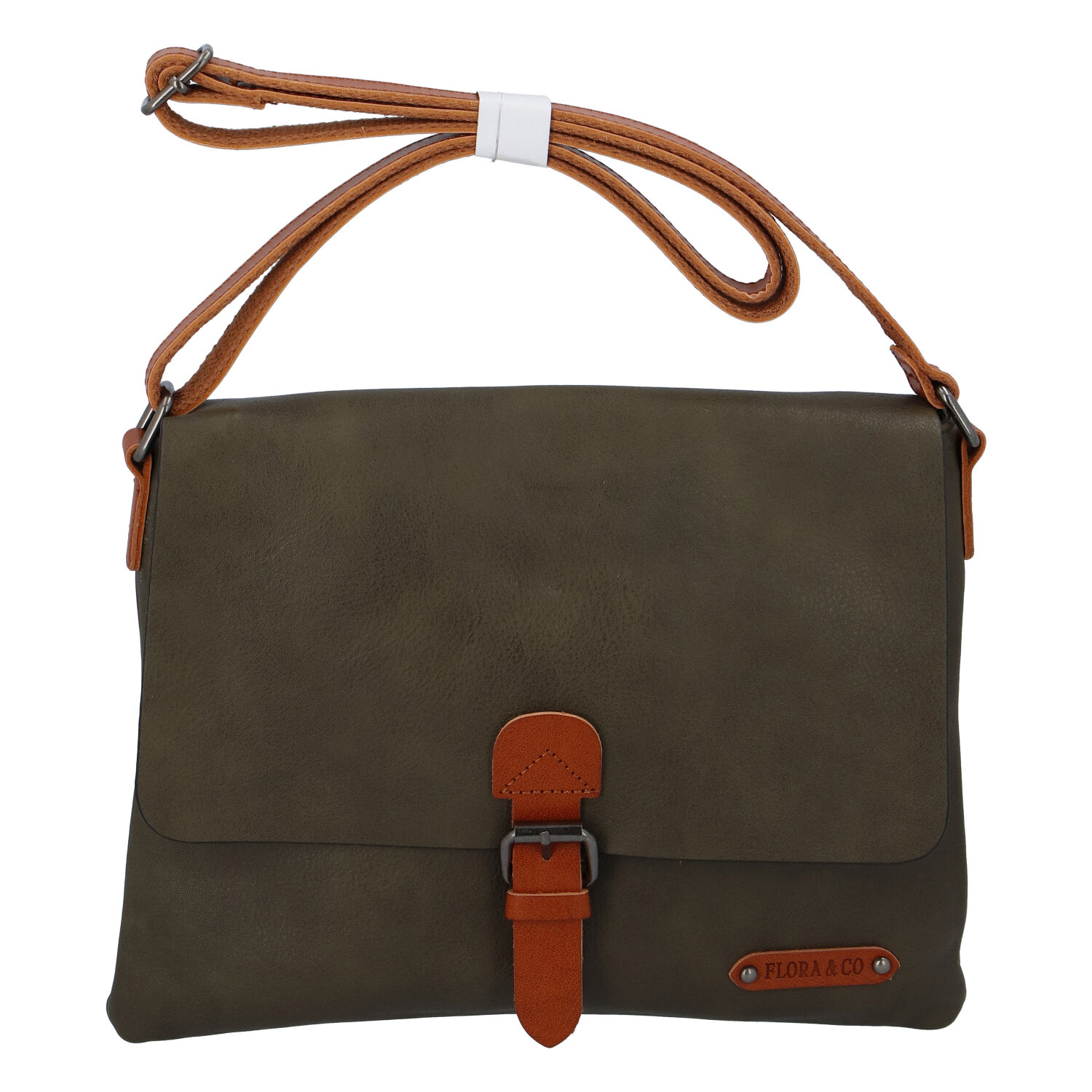 Dámská crossbody kabelka khaki - FLORA&CO Jacuza