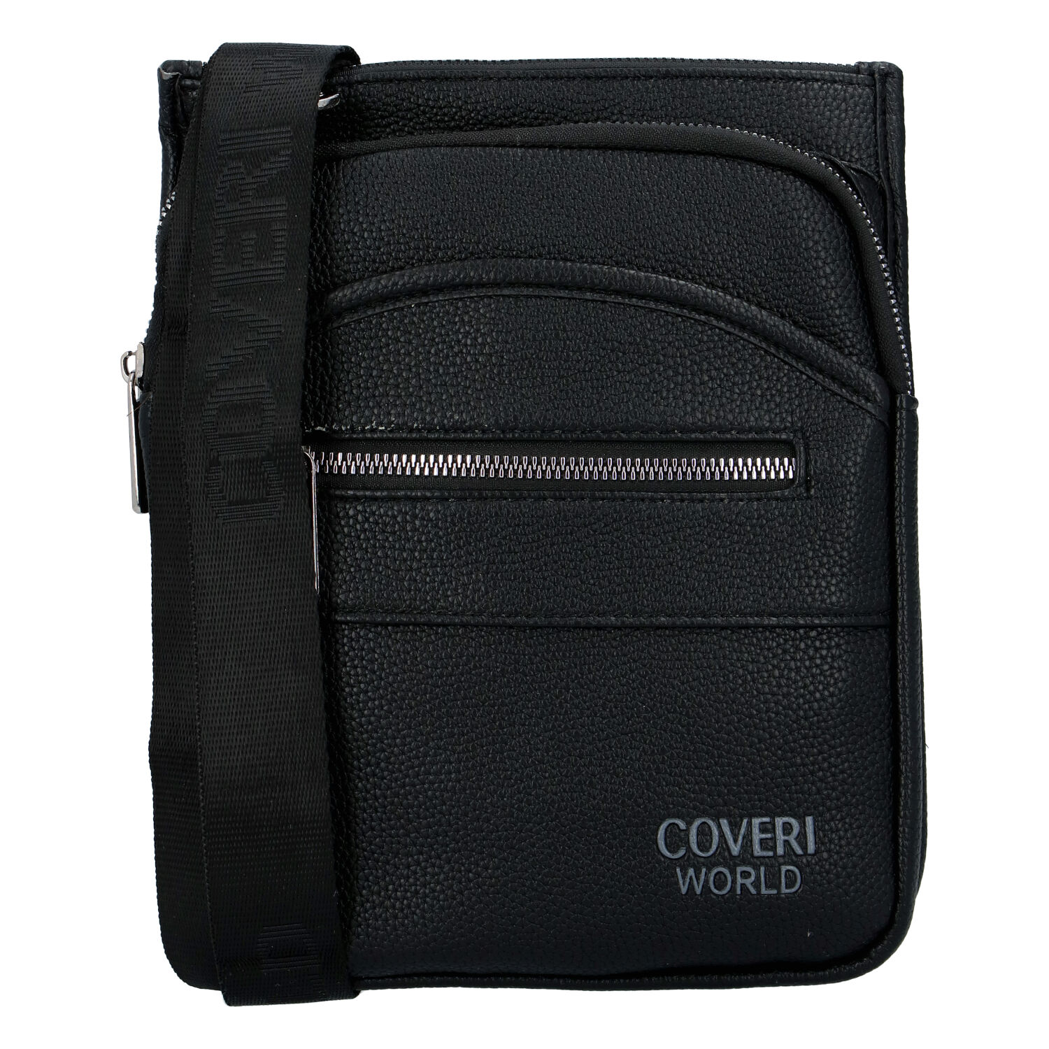 Moderní pánská crossbody taška černá - Coveri Matthew