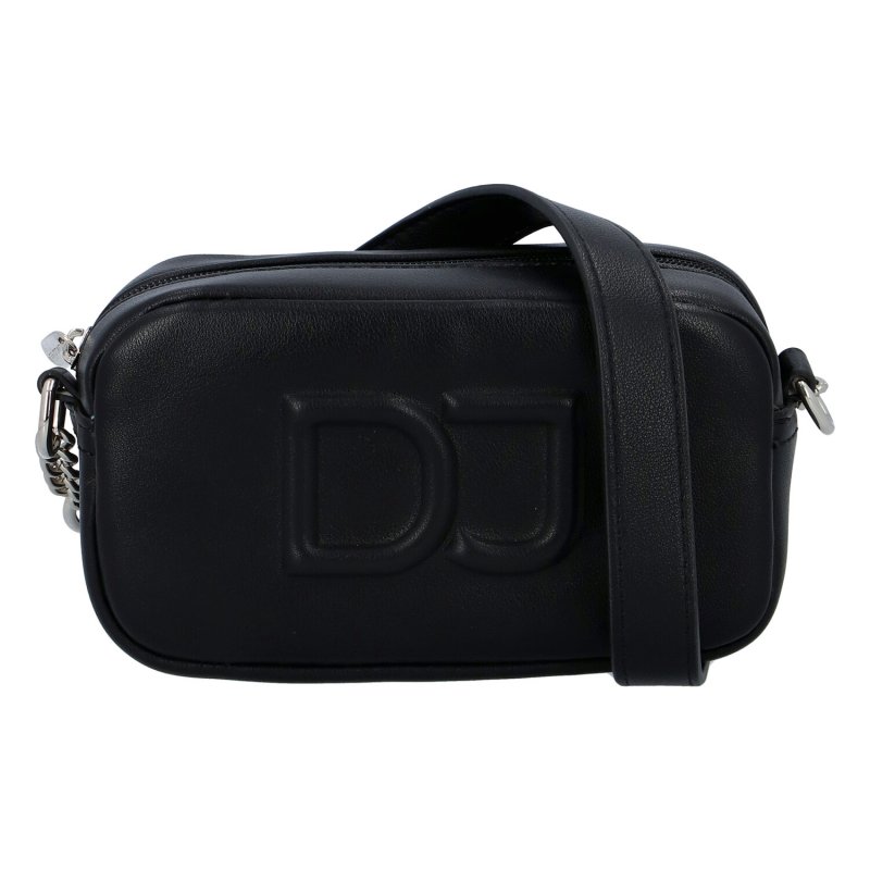 Malá dámská crossbody kabelka černá - David Jones SannJary