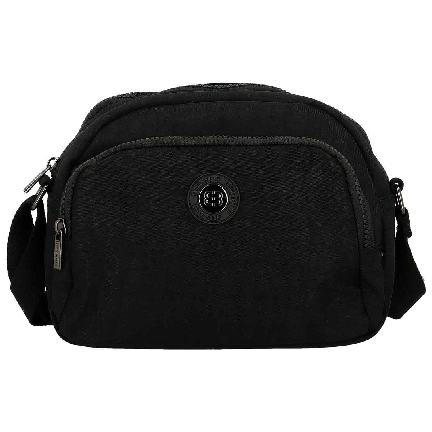 Dámská crossbody kabelka černá - Enrico Benetti Garika