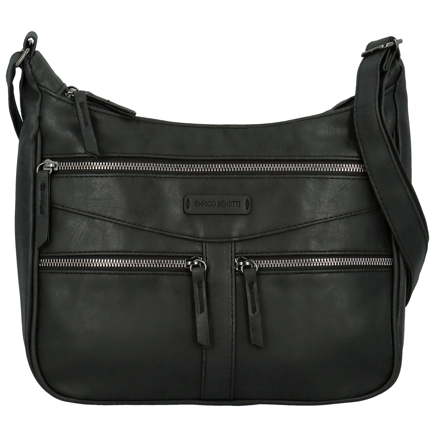 Dámská crossbody kabelka černá - Enrico Benetti Iballa