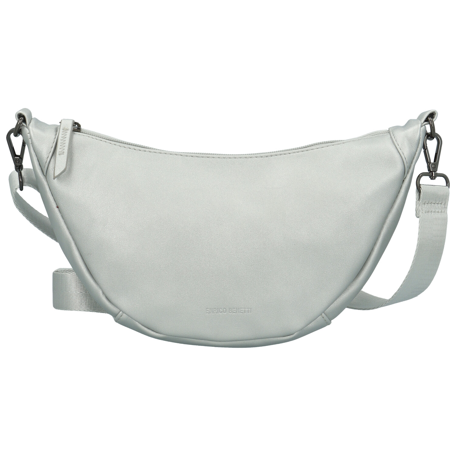 Dámská crossbody kabelka stříbrná - Enrico Benetti Anava