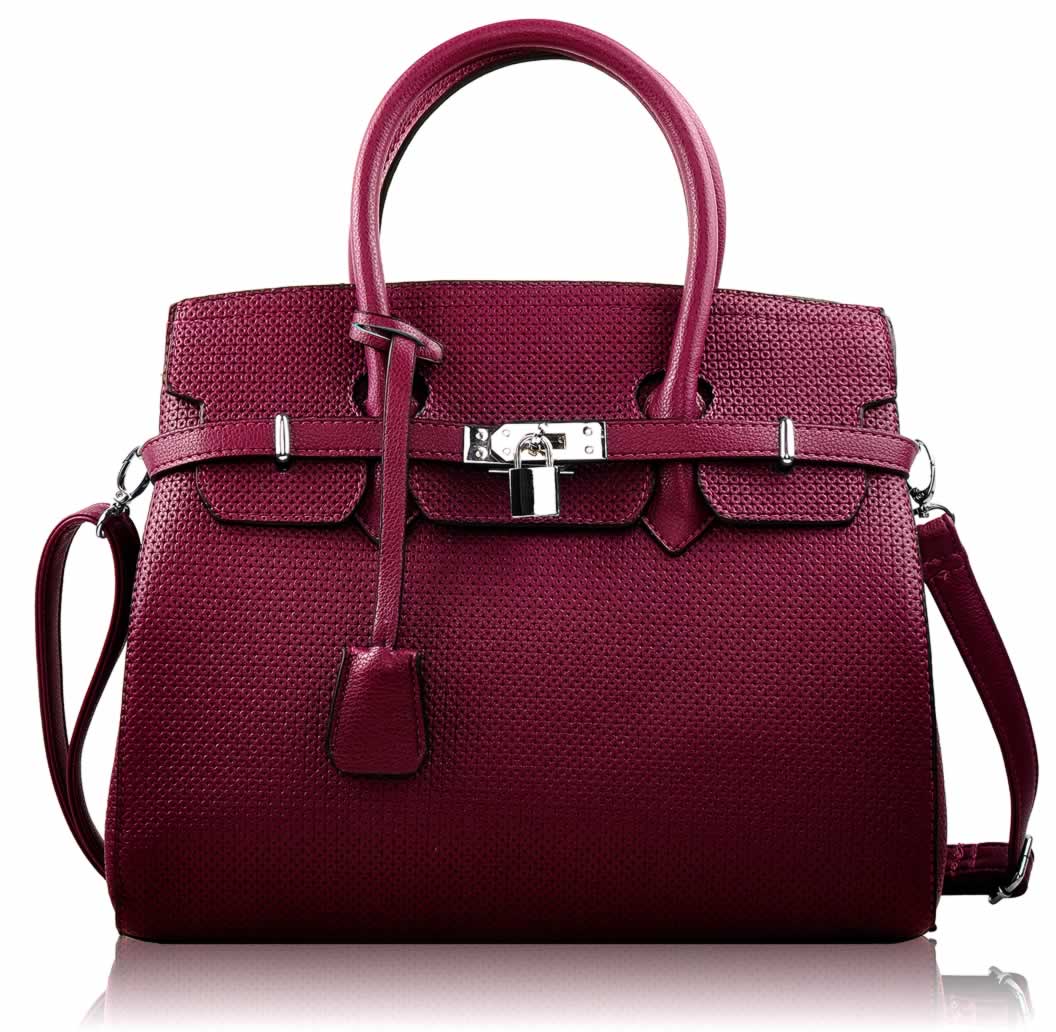 Bordó kabelka LS fashion LS00140
