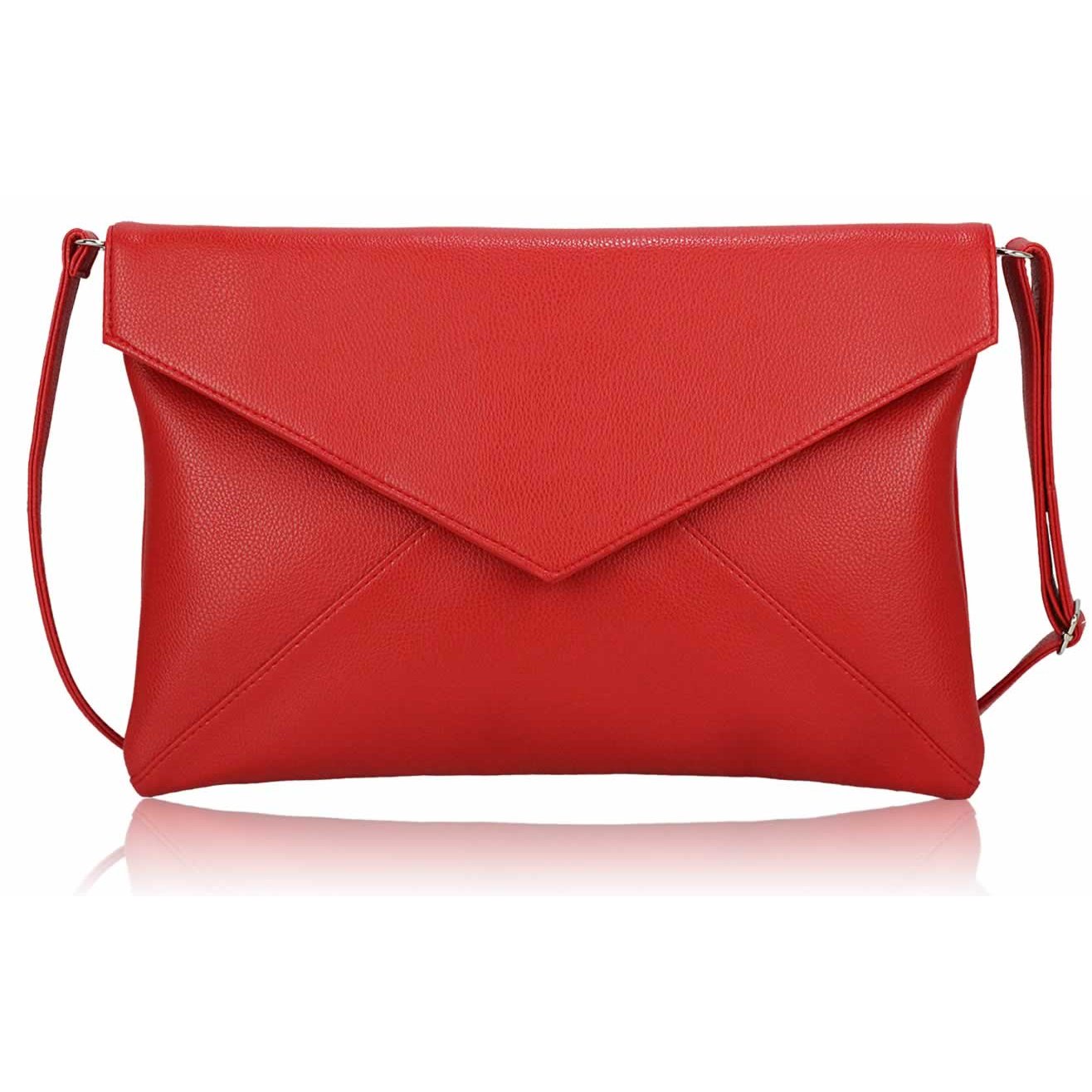 Červené psaníčko LS Fashion LSE00220