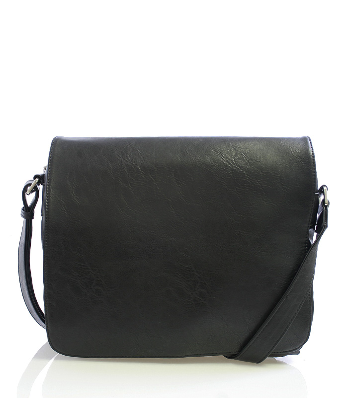 Černá taška přes rameno Bobby Black 1018