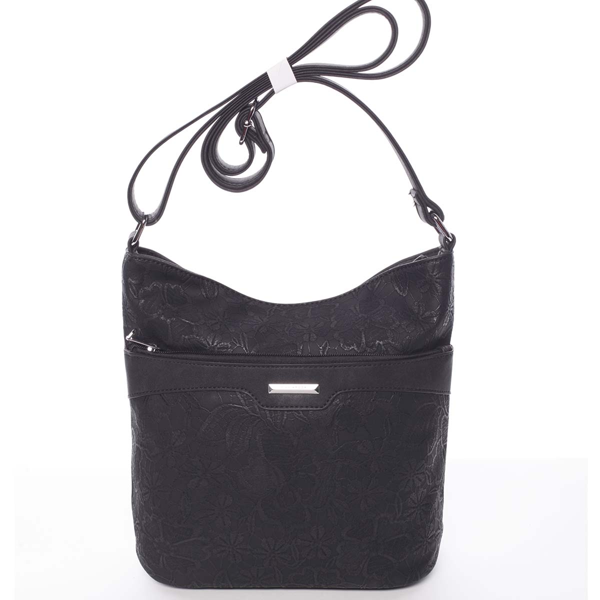 Dámská atraktivní crossbody kabelka černá - Silvia Rosa Tanitha