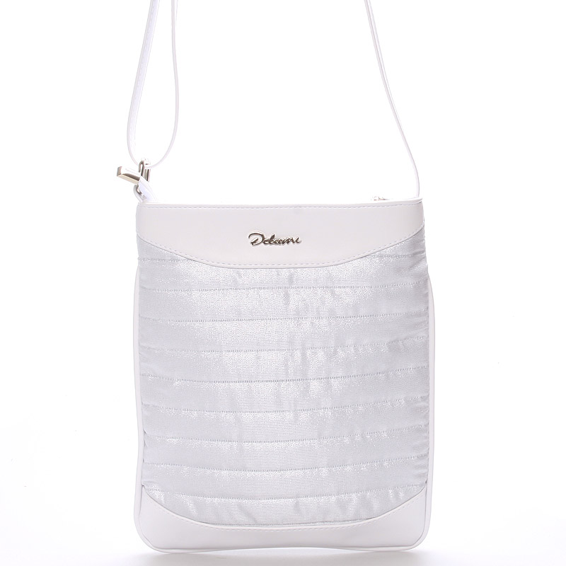 Menší crossbody kabelka bílá - Delami Jineen