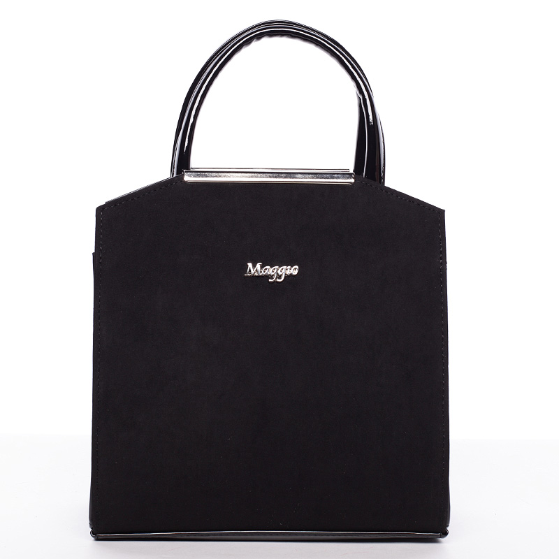 Dámská kabelka černá lakovaná - Maggio Nathalie