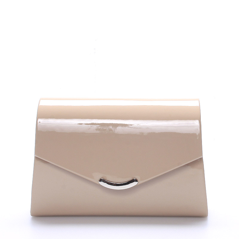 Dámské psaníčko béžové lakované - Delami Viollette