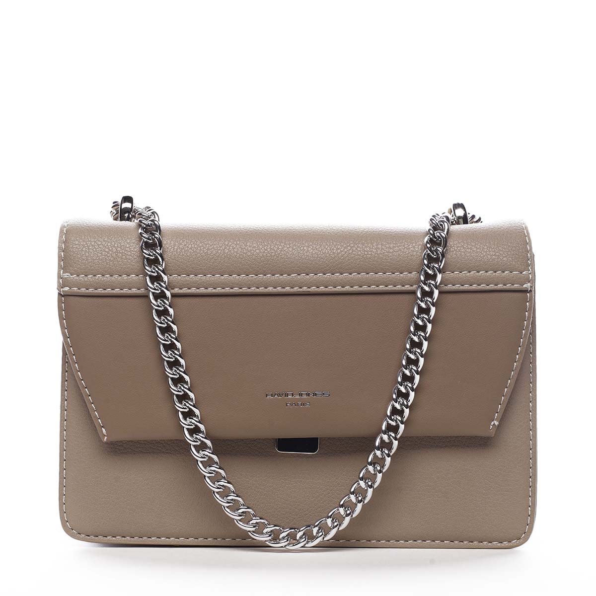 Dámská crossbody kabelka béžová - David Jones Delilah