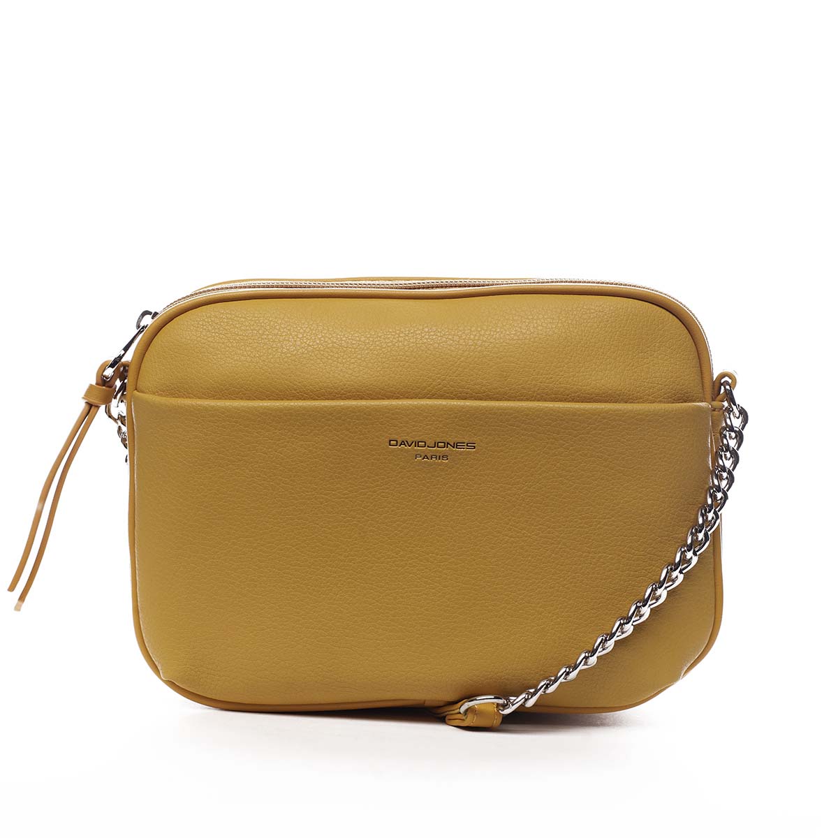 Dámská crossbody kabelka žlutá - David Jones Berivan Two