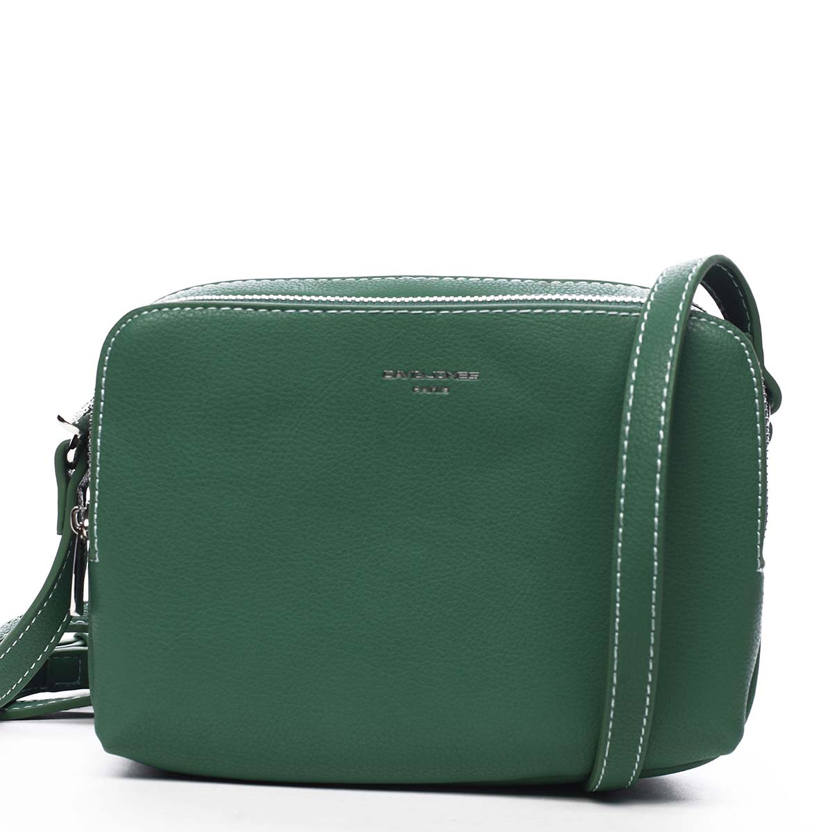 Dámská crossbody kabelka zelená - David Jones Beatrio