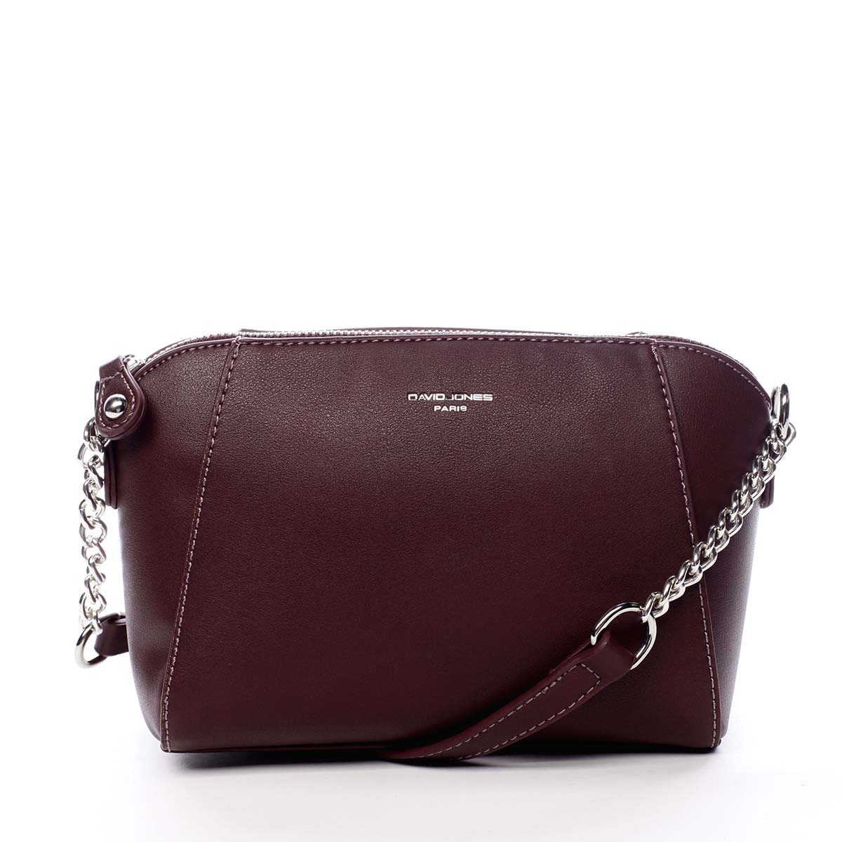 Dámská crossbody kabelka vínová - David Jones Angels