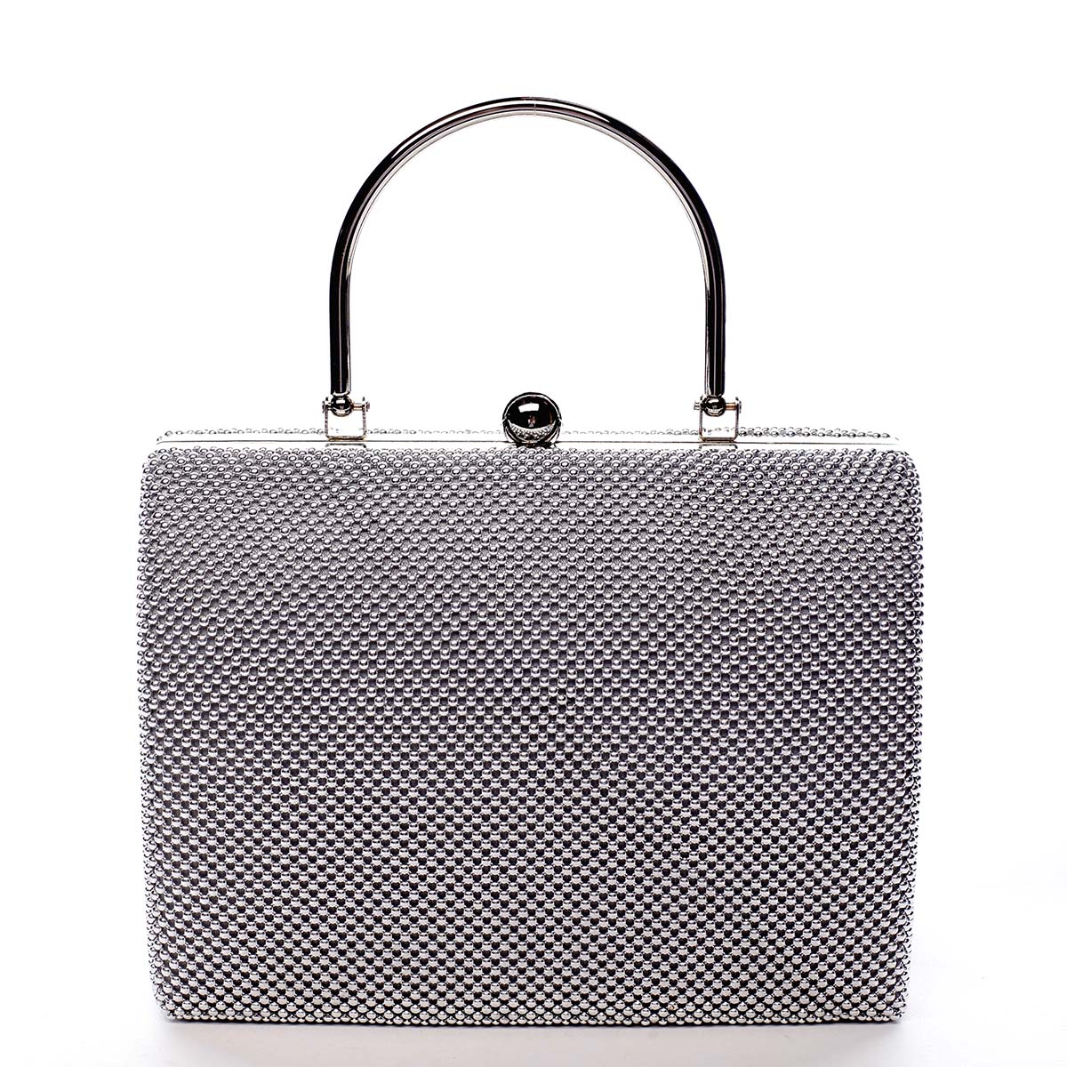 Dámské perleťové psaníčko stříbrné - Michelle Moon V4100