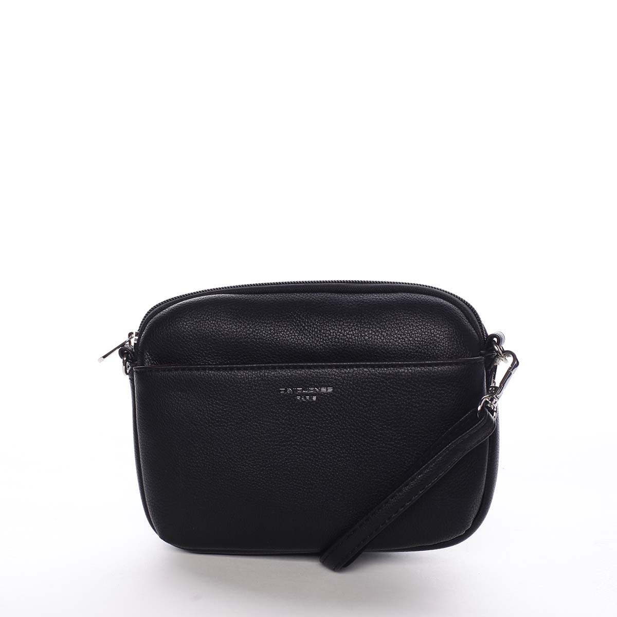 Malá dámská crossbody kabelka černá - David Jones Berivan 