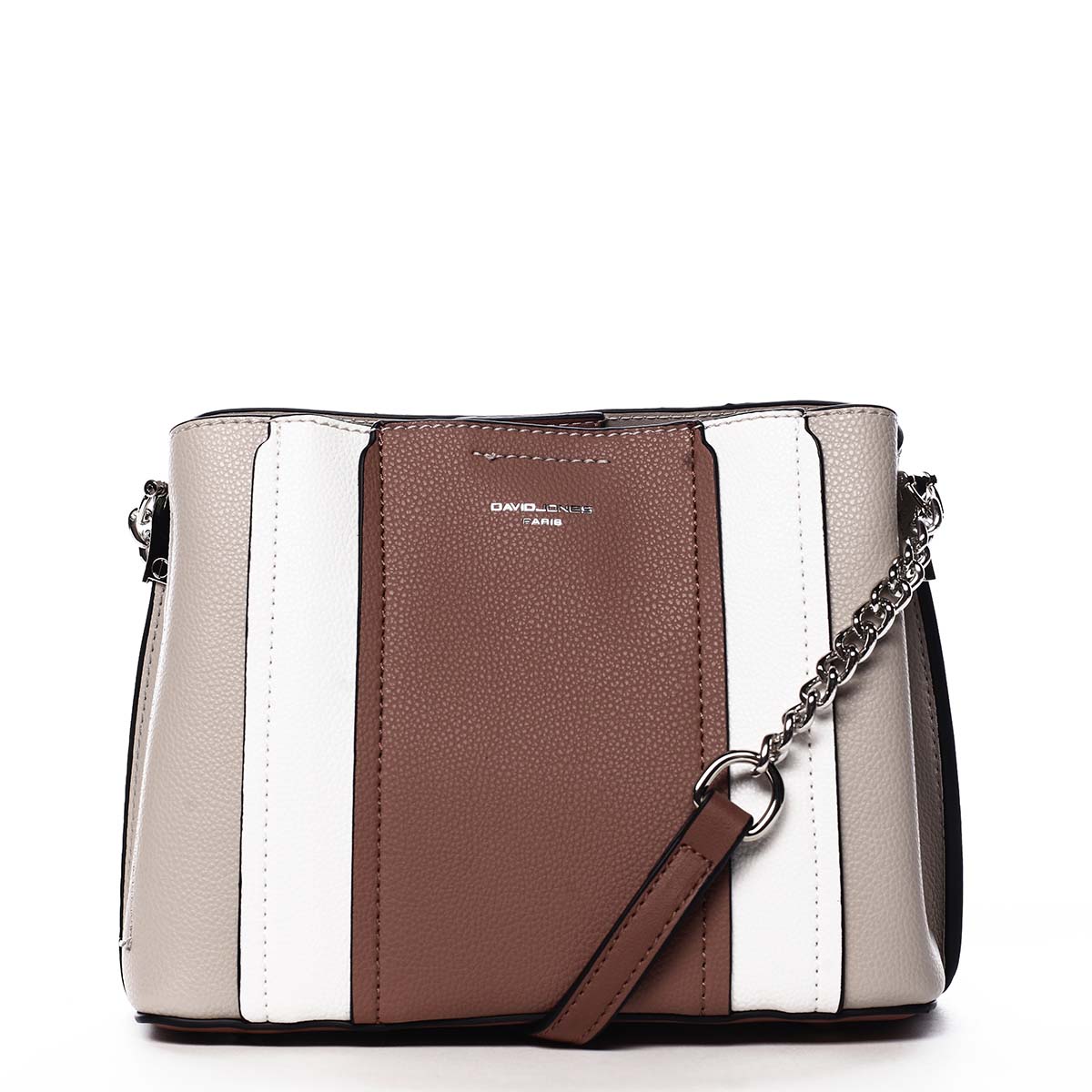 Dámská crossbody kabelka tmavě růžová - David Jones Astra